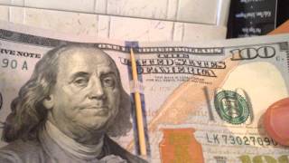 Secret behind the hundred dollar bill