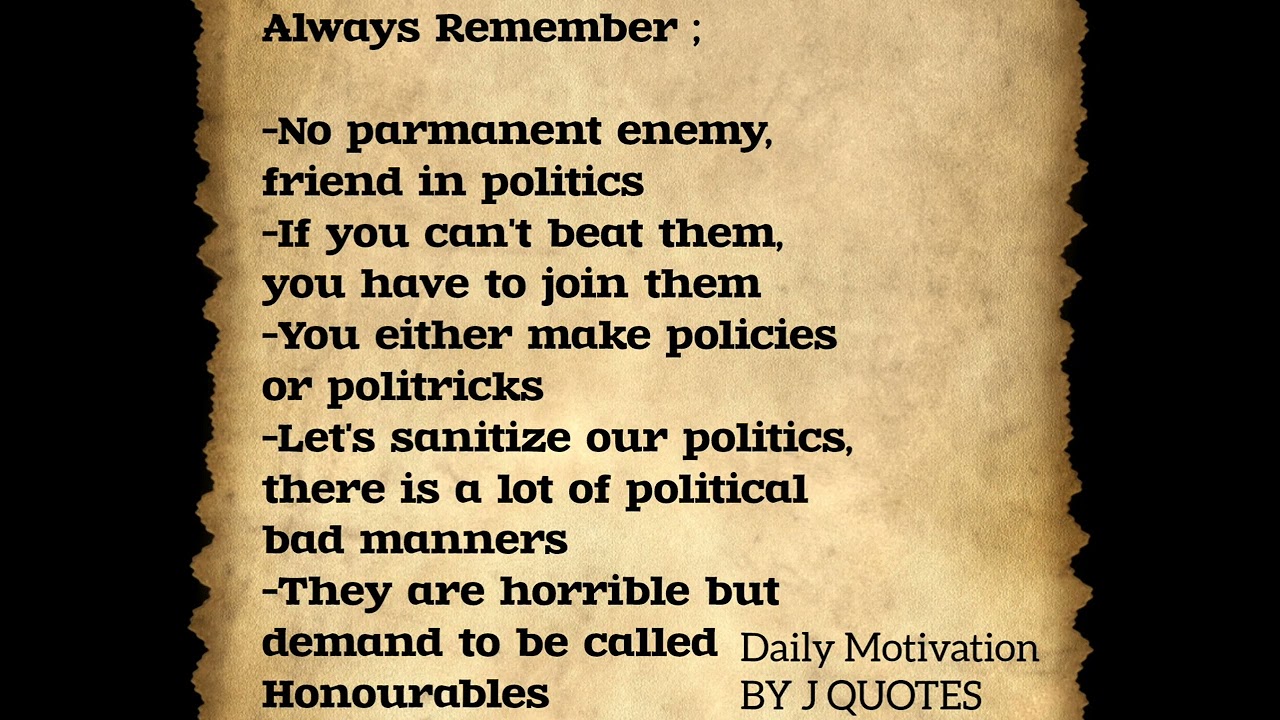 Psychology of Politics Quotes