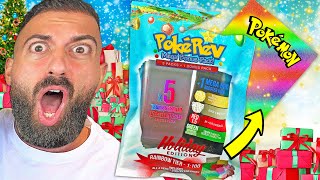 Searching For RAINBOW In PokeRev Holiday Packs!