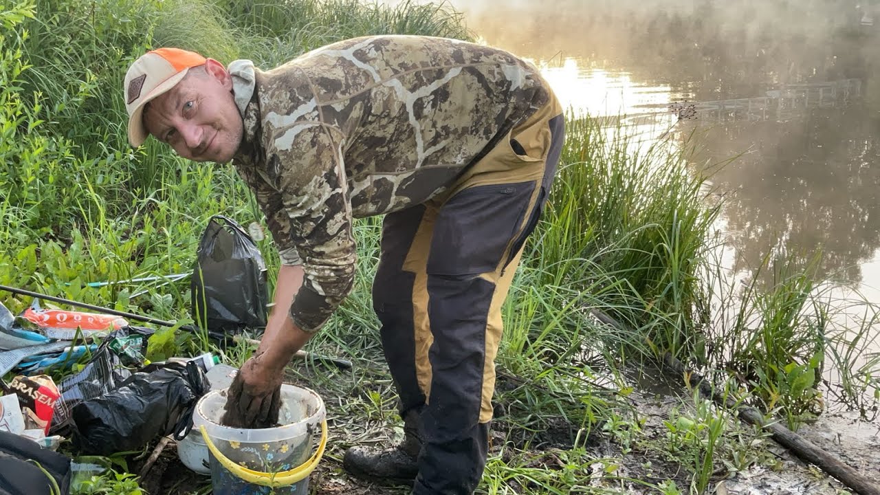 Cope Aiviekstē. Pludiņmakšķerēšanas sacensības. Kā copē sacensību uzvarētājs