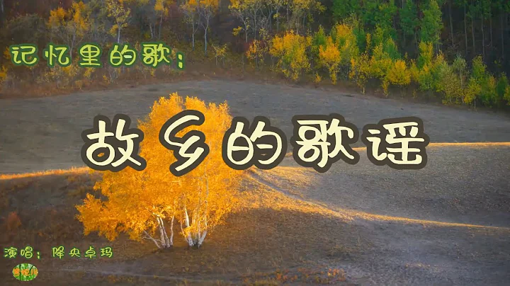 故乡的歌谣 - 记忆里的歌。演唱：降央卓玛 - 天天要闻