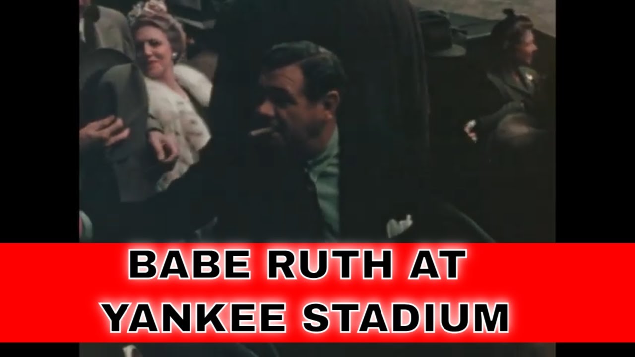 1930s HOME MOVIE   TRIP TO COLORADO, NEW MEXICO, AND BABE RUTH AT YANKEE STADIUM  XD95605