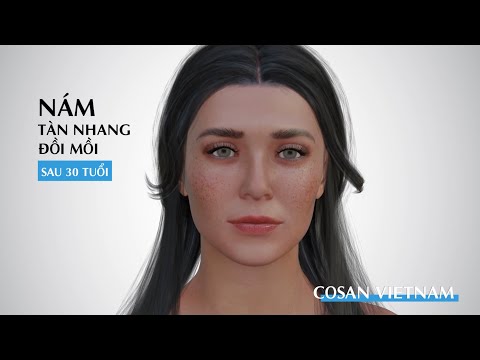 #2023 Bộ đôi sản phẩm trị "Nám, tàn nhang, đồi mồi" Cosan