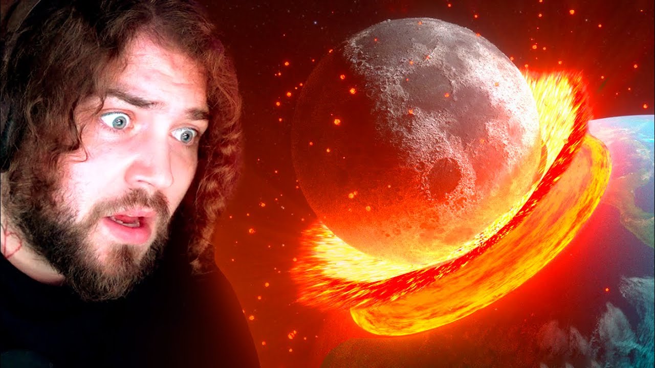 O que aconteceria se a Lua batesse na Terra?