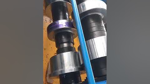 adjusting gap between rollers container house roll forming machine | roll formming machine