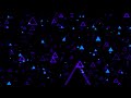 Animated Tringle Particles Motion background Loop, copyright free Triangle vj Motion Graphics