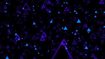 Animated Tringle Particles Motion background Loop, copyright free Triangle vj Motion Graphics