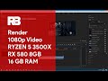 Adobe premiere pro  media encoder export  ryzen 5 3500x rx 580 8gb