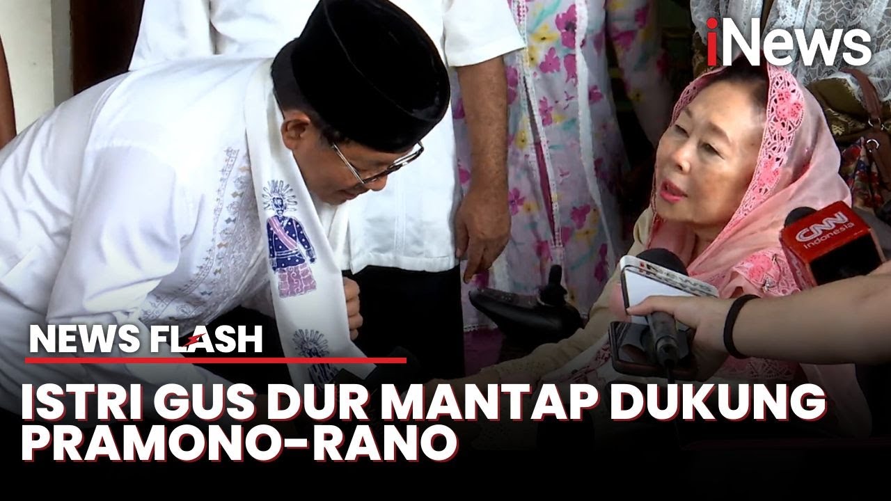 Istri Gus Dur Dukung Pramono-Rano Karno di Pilkada 2024, Ingin Tokoh Betawi Pimpin Jakarta