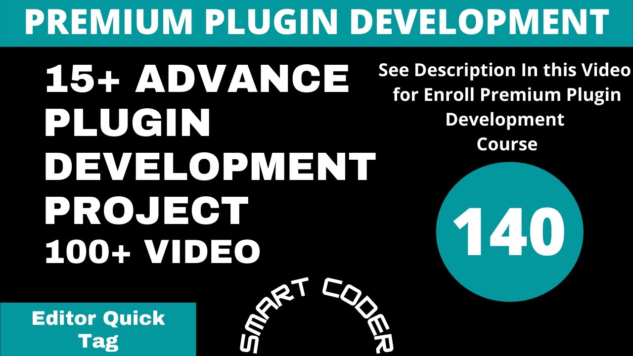 WordPress Premium Plugin Development Tutorials Bangla #140 initial ...