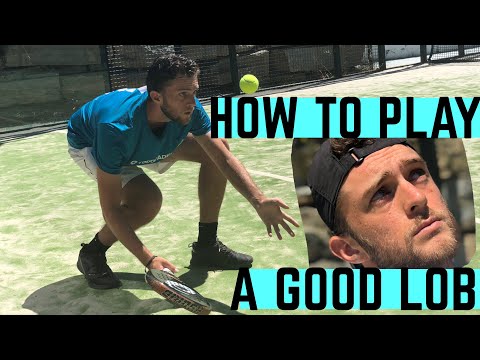 HOW TO PLAY A GOOD PADEL LOB? W/ G.SCHAFER, L.HARRIS & S.BOELE