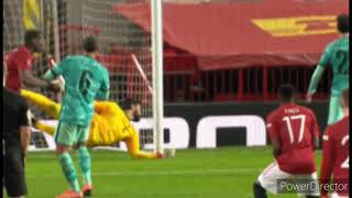 Bruno Fernandez Brilliant Free Kick Goal | Manchester United vs Liverpool