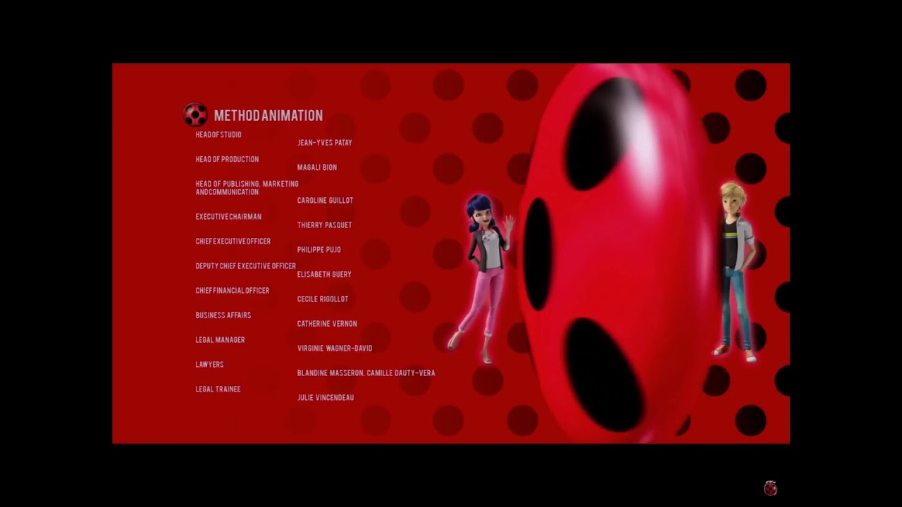Miraculous Ladybug Song (Ending Credits) HD YouTube