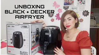 Virlien. Black + Decker Aerofry Air Fryer, 4.5 Liters, Black - AF350-B5