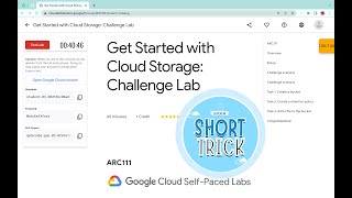 Get Started with Cloud Storage: Challenge Lab || #qwiklabs || #ARC111 ||  [With Explanation🗣️]