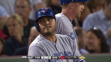 TOR@BOS: Navarro rips his second RBI single to center