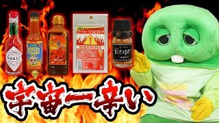 世界の激辛調味料で「宇宙一辛いソース」作ってみた！【デスソース】〜Extreme SPICY Challenge!! 〜