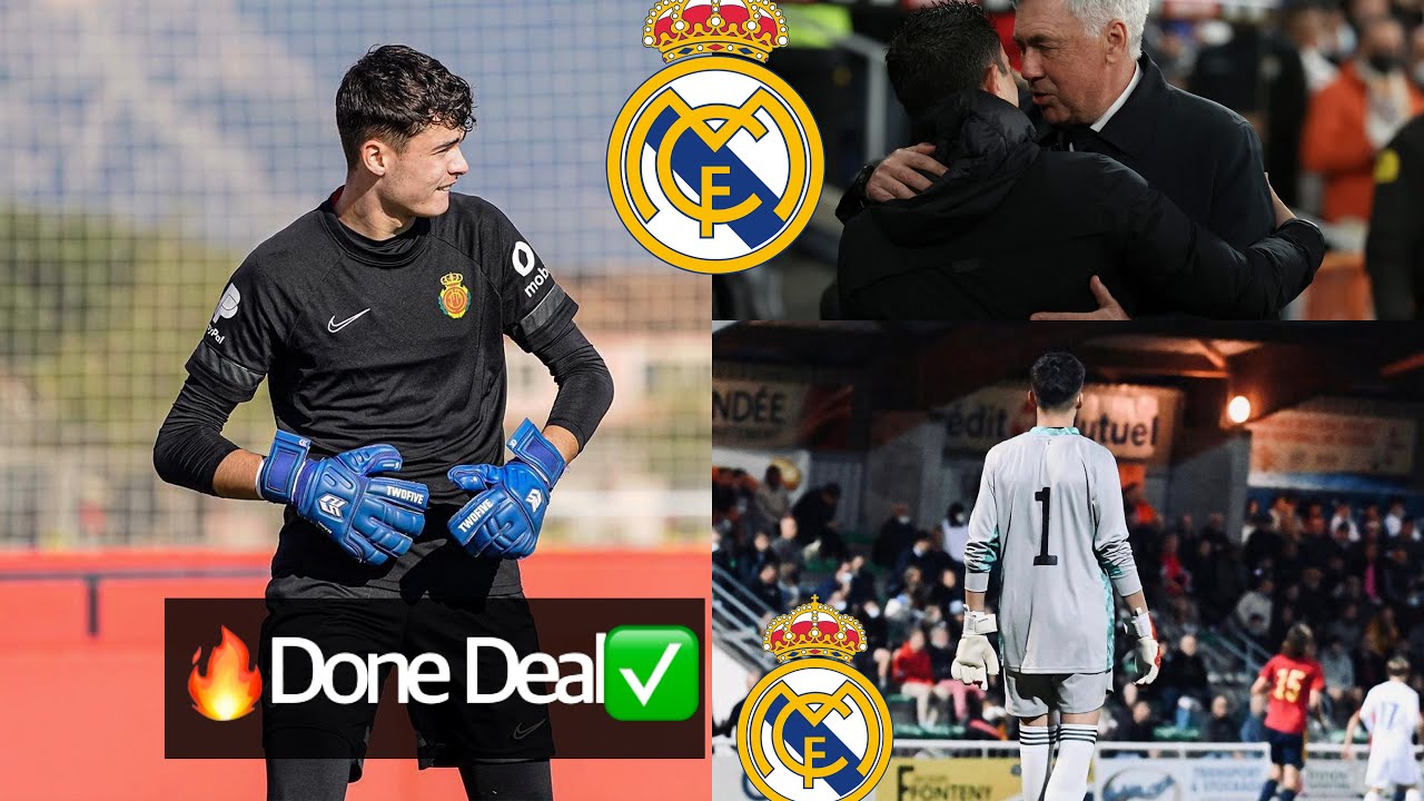 Confirmed ✅Real Madrid sign “New Casillas” Ferran Quetglas🔥2-year contract agreed👍