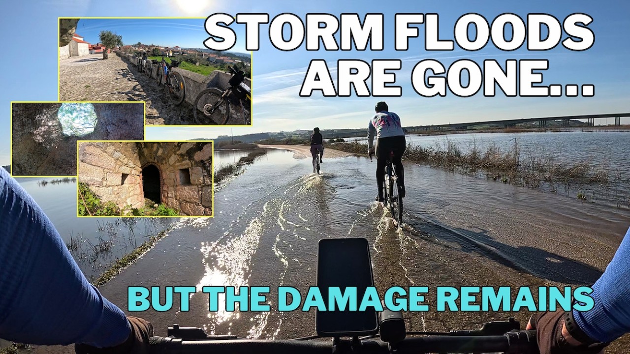 Flooded Mondego Valley Ride After the Storm! 🇵🇹
