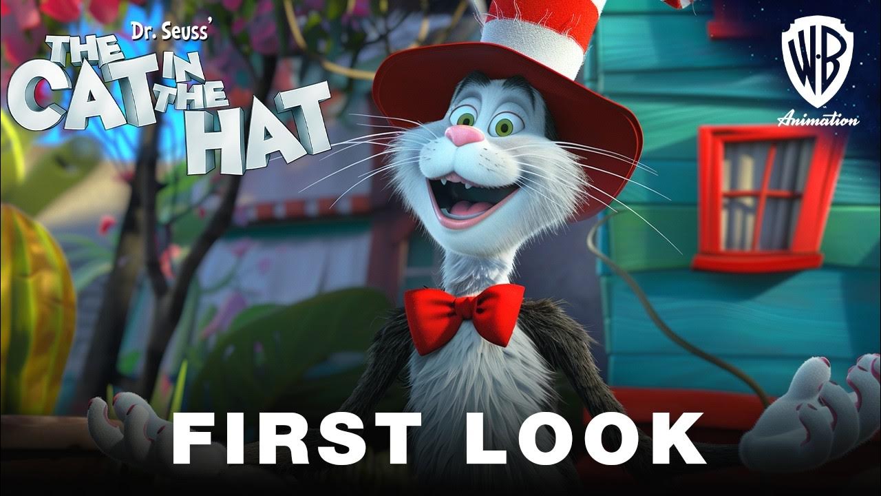 The Cat in the Hat (2026) FIRST LOOK Bill Hader Animated Reboot