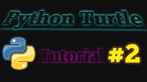 Python Turtle | For Beginners | 2nd Tutorial