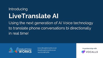 Introducing LiveTranslate AI