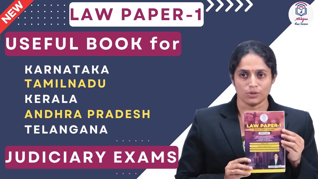 New Judiciary Exam Book for Karnataka, Tamilnadu, Kerala, Andhra