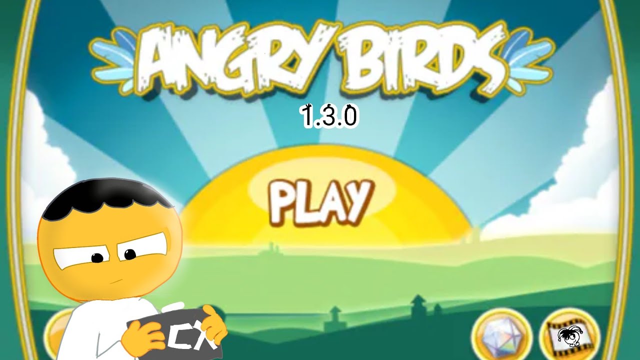 Jugando angry birds parte 1