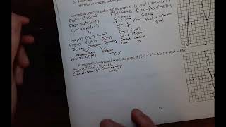 Survey of Calculus Lesson 3.7 Example #2 Analyzing and Sketching Graphs