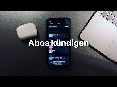 Video: So Kündigen Sie Ein Kostenpflichtiges IPhone-Abonnement: 3 Möglichkeiten