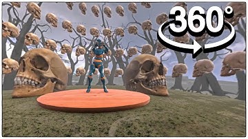 360 VR Video test render | After Effects | Element 3D