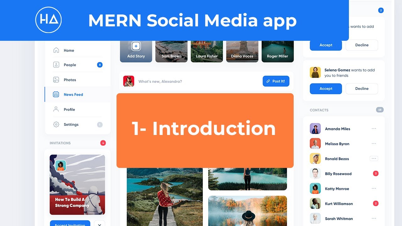 01- Social Media App MERN STACK بالدارجة التونسيّة - YouTube