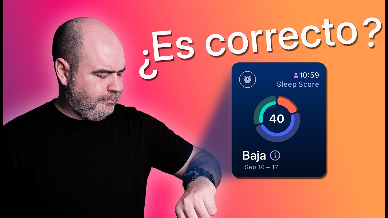 ¿Por qué tu Sleep Score siempre es bajo? Te Explico.