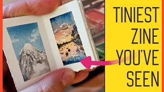 Miniature Zine - Tiny Watercolor Landscapes