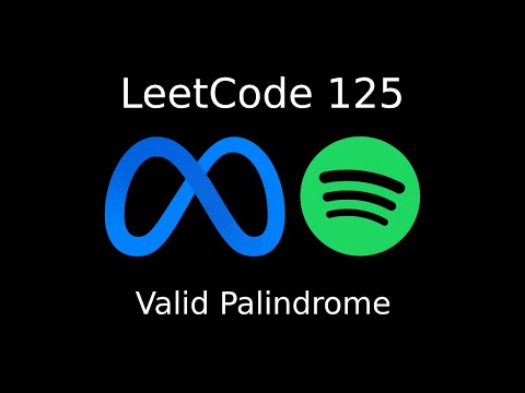 LeetCode 125 - Valid Palindrome
