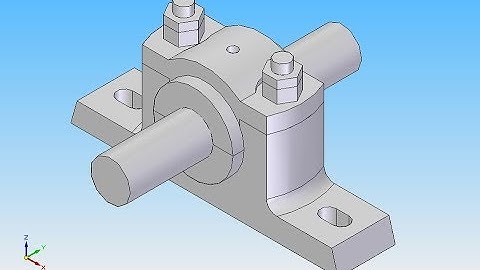 PLUMMER BLOCK (PART-2 BEARING)