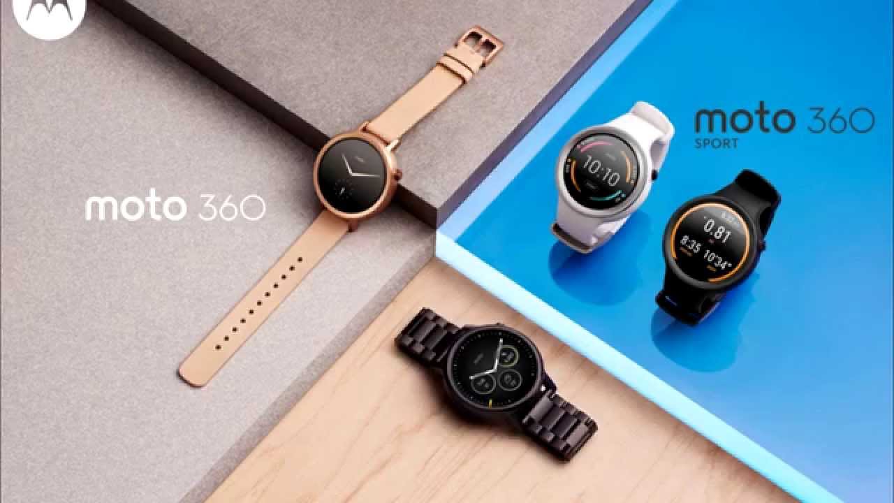 Moto 360 (2015) и Moto 360 Sport