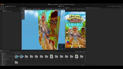 Subway Train Runner Dash Game Unity Source Code pocketfriendlycode