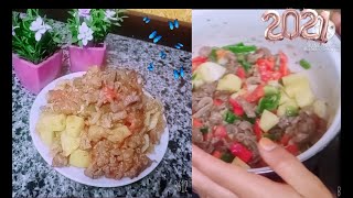 كبد وقوانص بالبطاطس ? اختراع يا كوتش Liver and giblets with potatoes