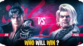 JIN vs PAUL – WHO WILL WIN? 🔥 Tekken 8 Epic Fight