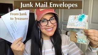 Reuse Your Junk Mail - Make My Little House Envelope Pockets - Tutorial