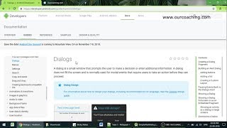 Create an #AlertDialog in Android application