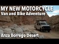 My New Motorcycle - Riding in Anza Borrego