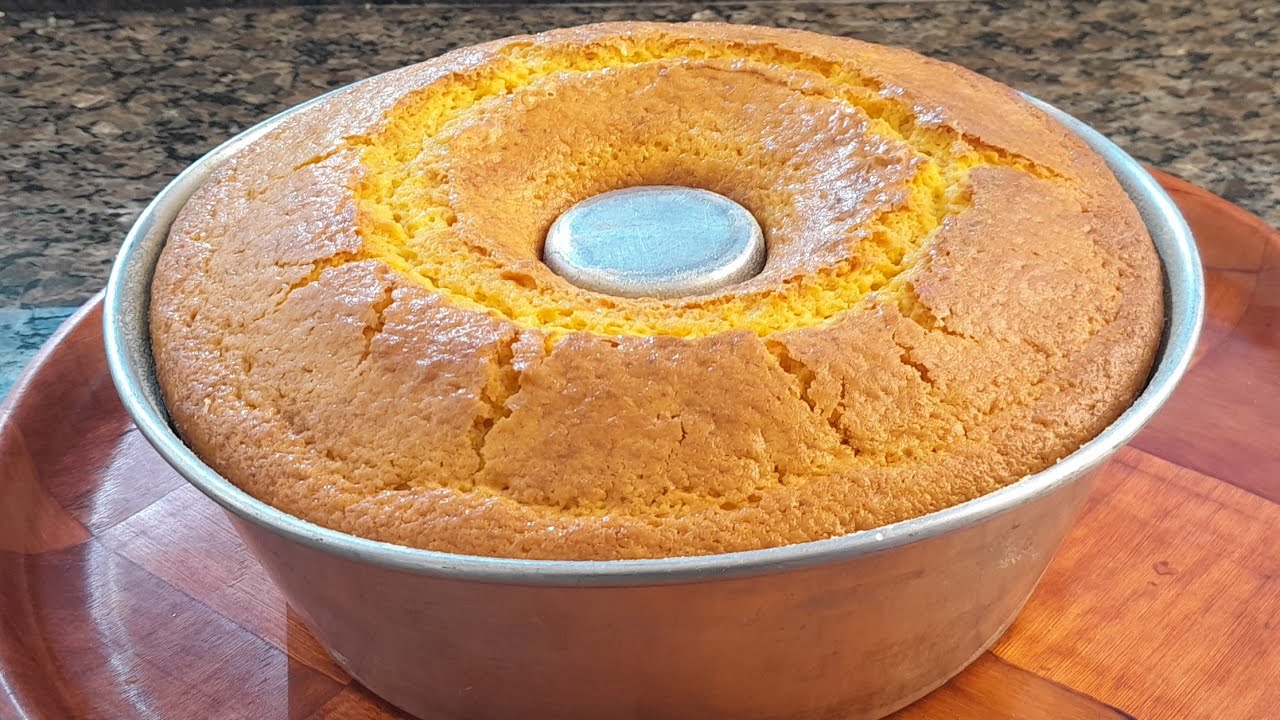 Receita de bolo de trigo fofinho e amanteigado para fazer em casa