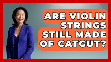 Are Violin Strings Still Made Of Catgut? - Classical Serenade