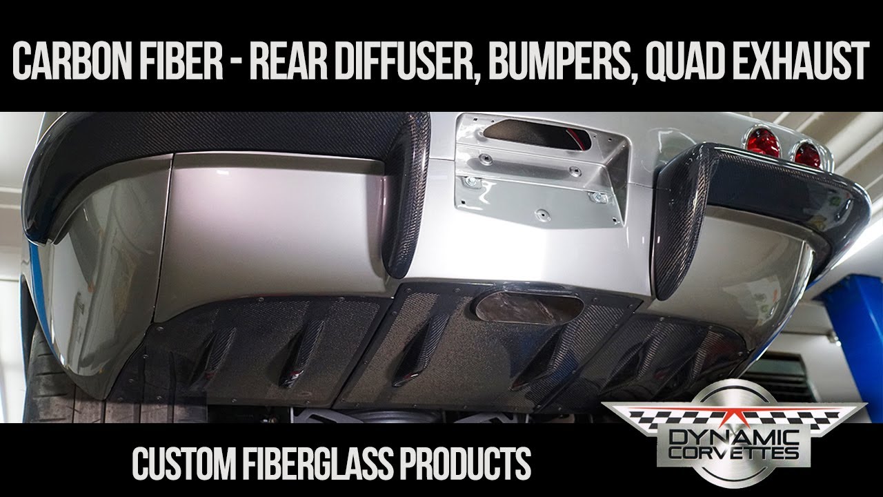 Carbon Fiber - Rear Diffuser, Bumpers, Quad Exhaust with Steve -1963 ...