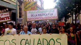 Manifestación 19J Badajoz 19/6/2011