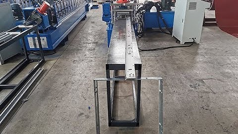 Air filter frame machine