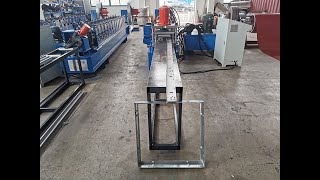 Air filter frame machine