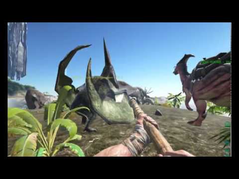 ARK Survival Evolved: რაფტორის მოთვინიერების მცდელობა